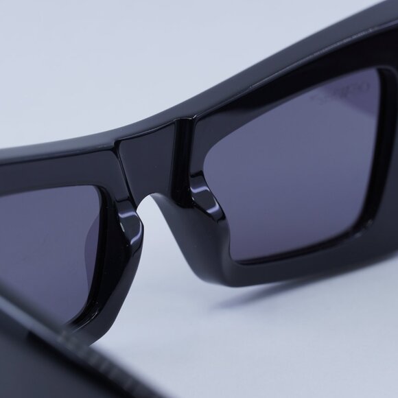 Off-White OERI027 ACCRA 1007 Sunglasses - Black Frame, Grey Lenses main image 9